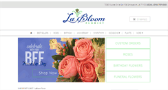 Desktop Screenshot of labloomflorist.com